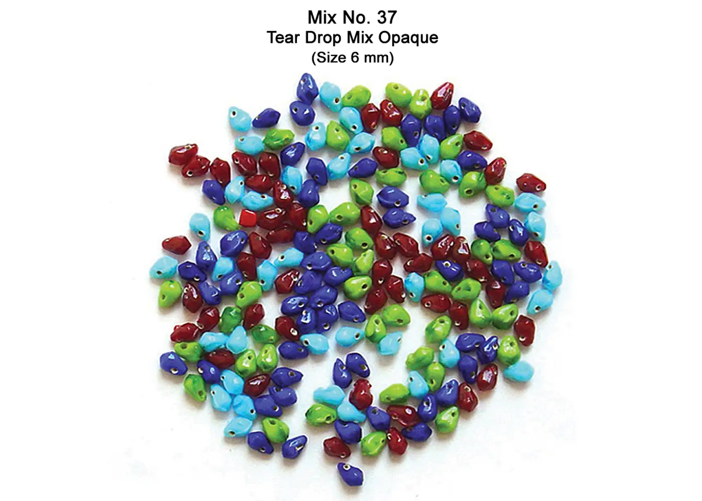 100pc Mix Opaque Color Tile Glass Beads / Barrel Beads/ Colorful Beads.  O3-157301861 